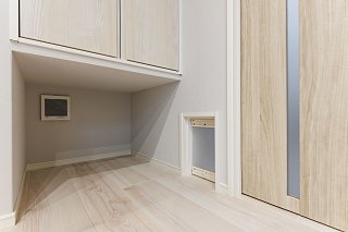 猫用ドア・換気扇